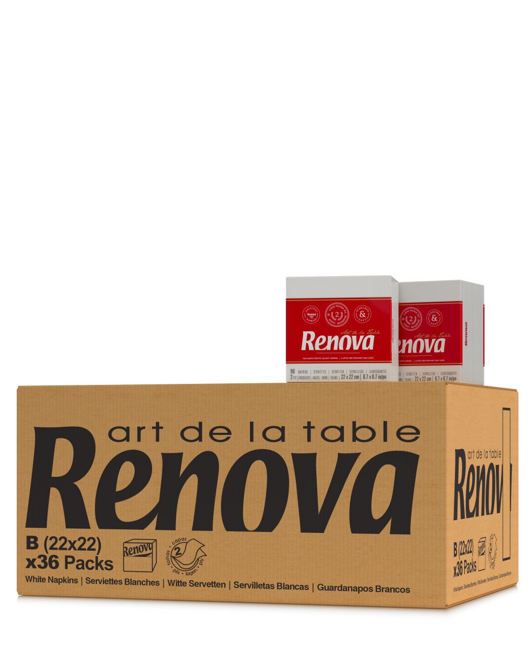 Art de La Table Cocktail Napkins x36